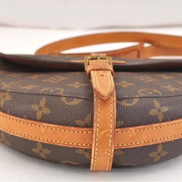 Authentic Louis Vuitton Monogram Chantilly MM Shoulder Cross Bag - Picture 7 of 15